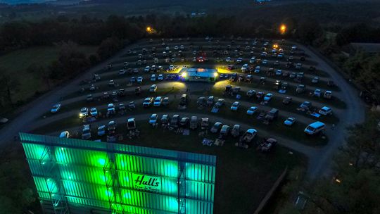 Enjoy Movies and Memories Under the Stars at the country’s first community-owned, non-profit drive-in movie theatre -Hull’s Drive-In.