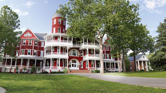 See the boom-era hotel that became Main Hall at Southern Virginia University in Buena Vista