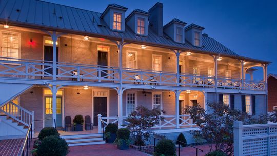 The Georges Hotel consists of four of the oldest buildings in Lexington