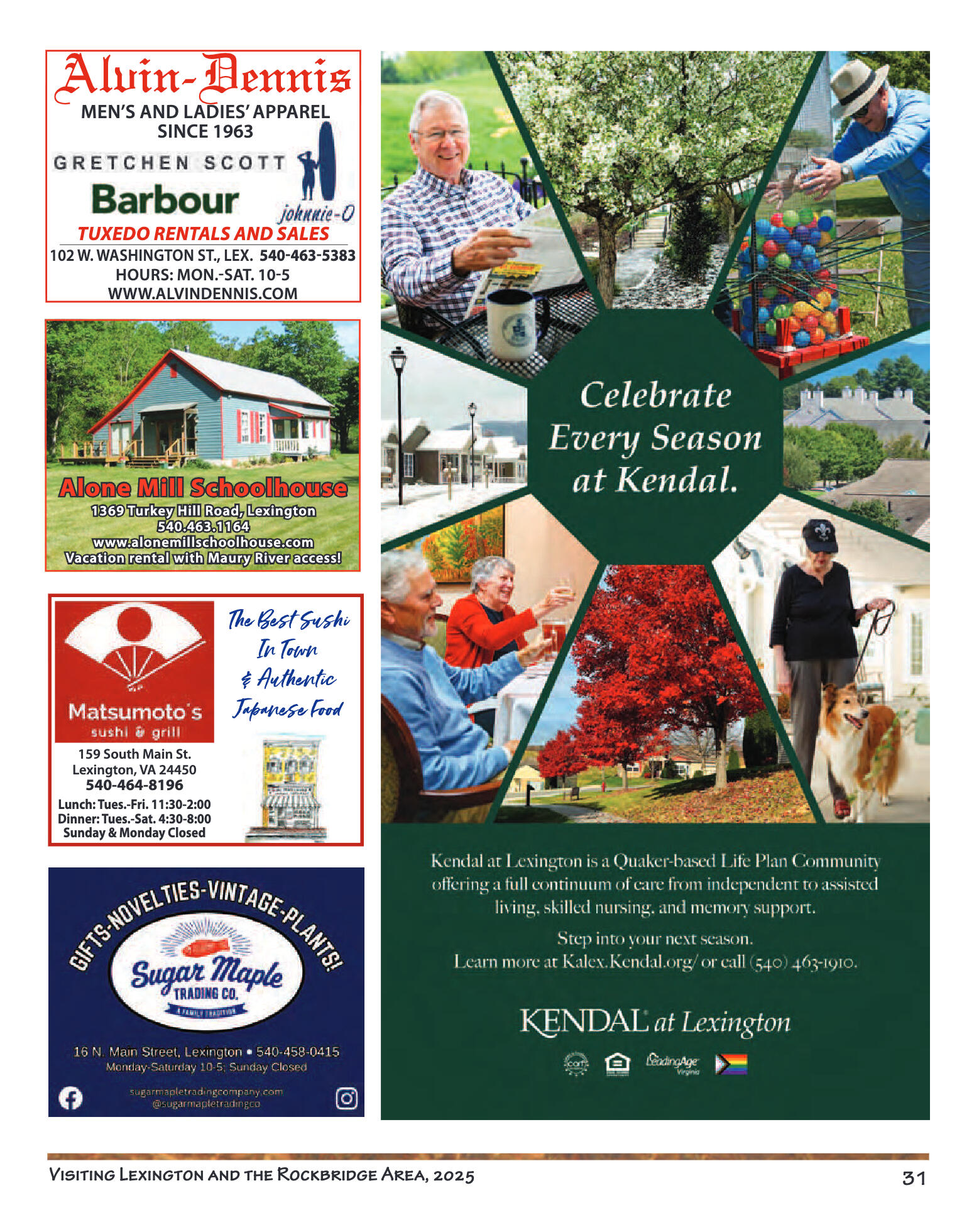 2025 Visiting Lexington - page 32