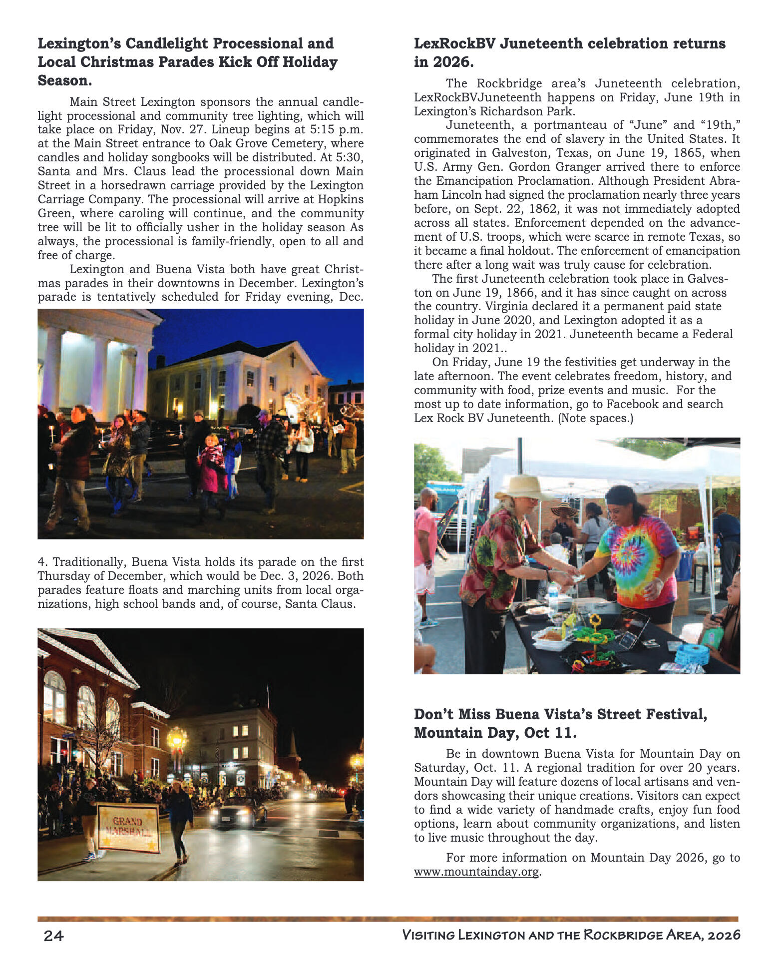 2026 Visiting Lexington - page 25