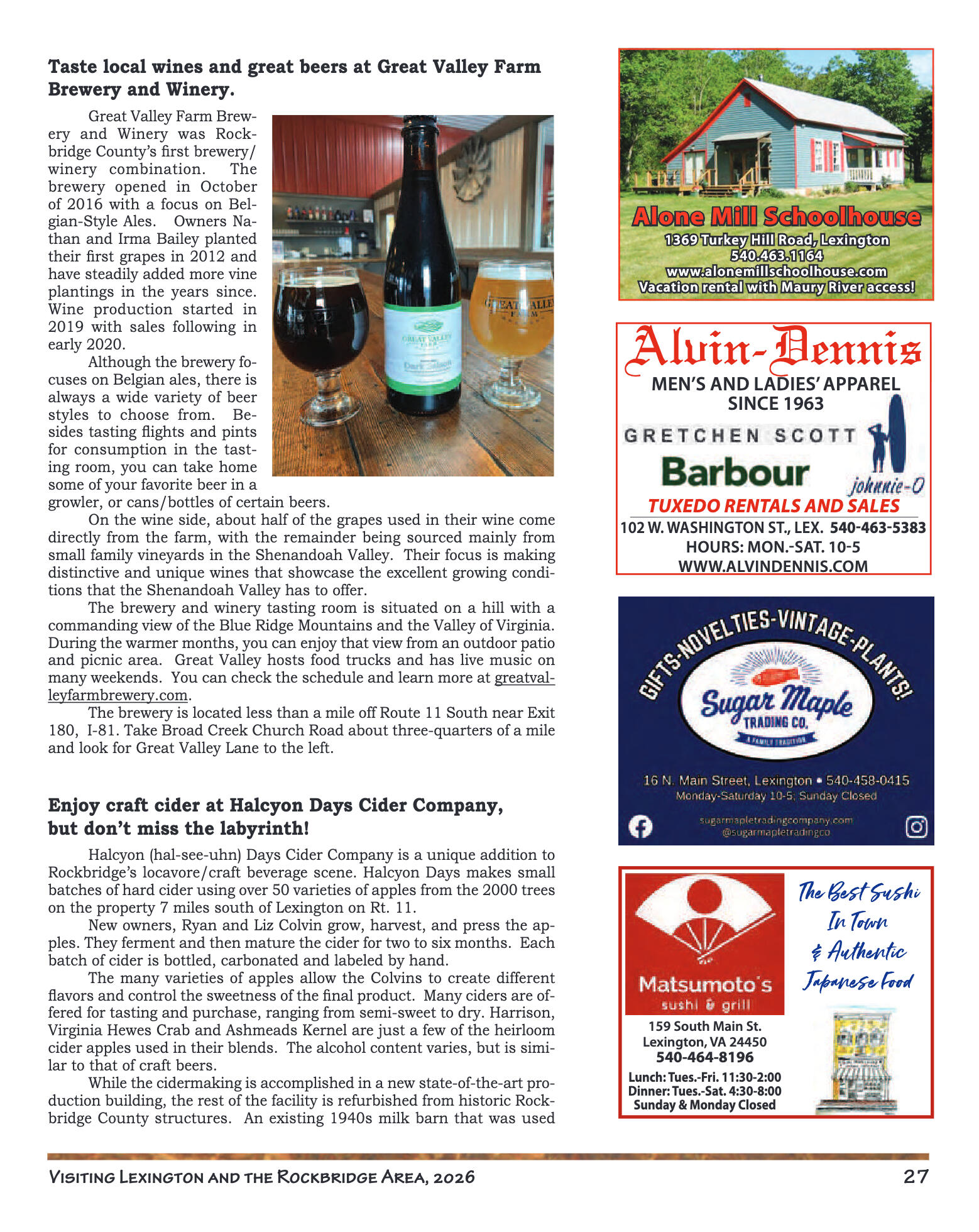 2026 Visiting Lexington - page 28