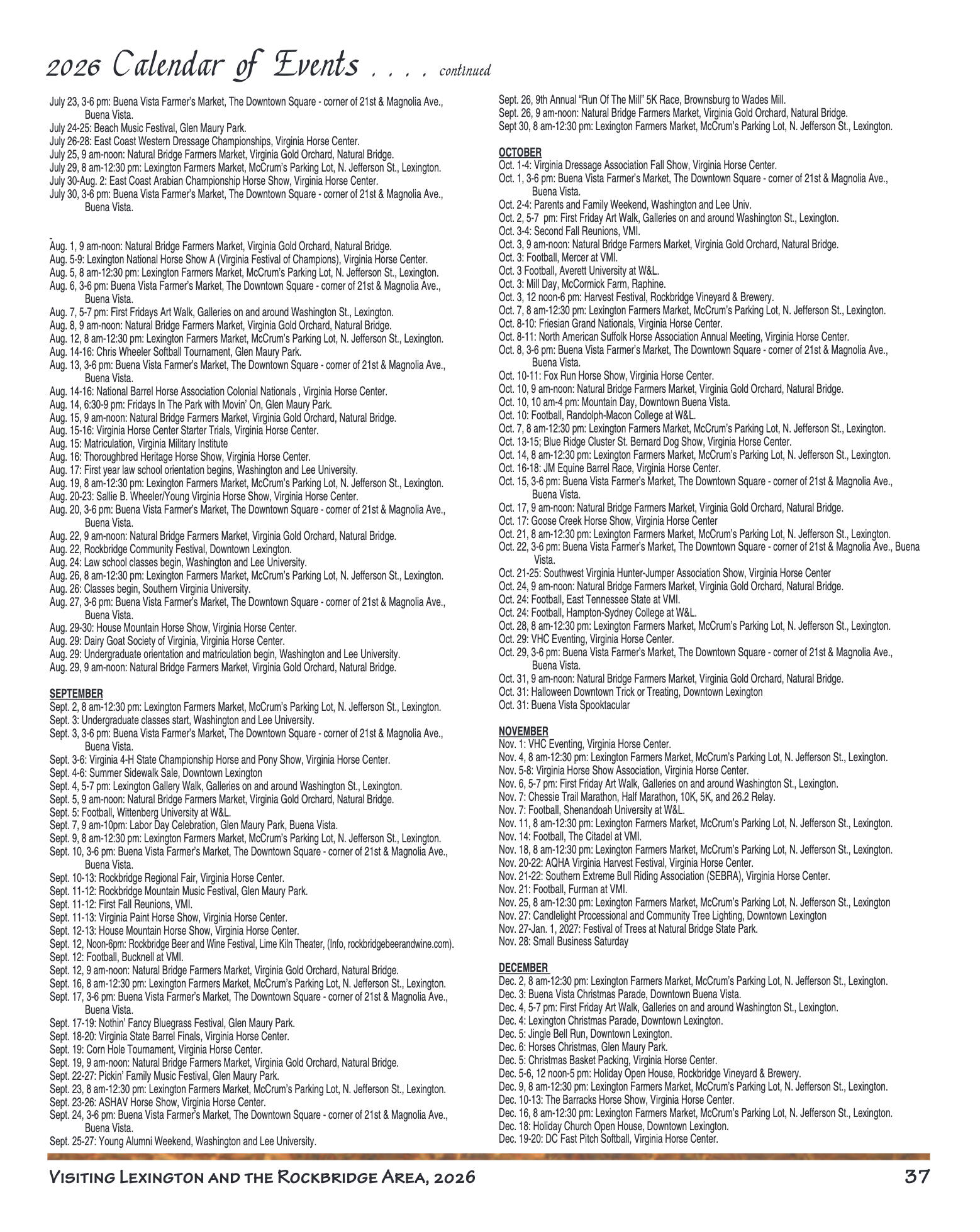 2026 Visiting Lexington - page 38